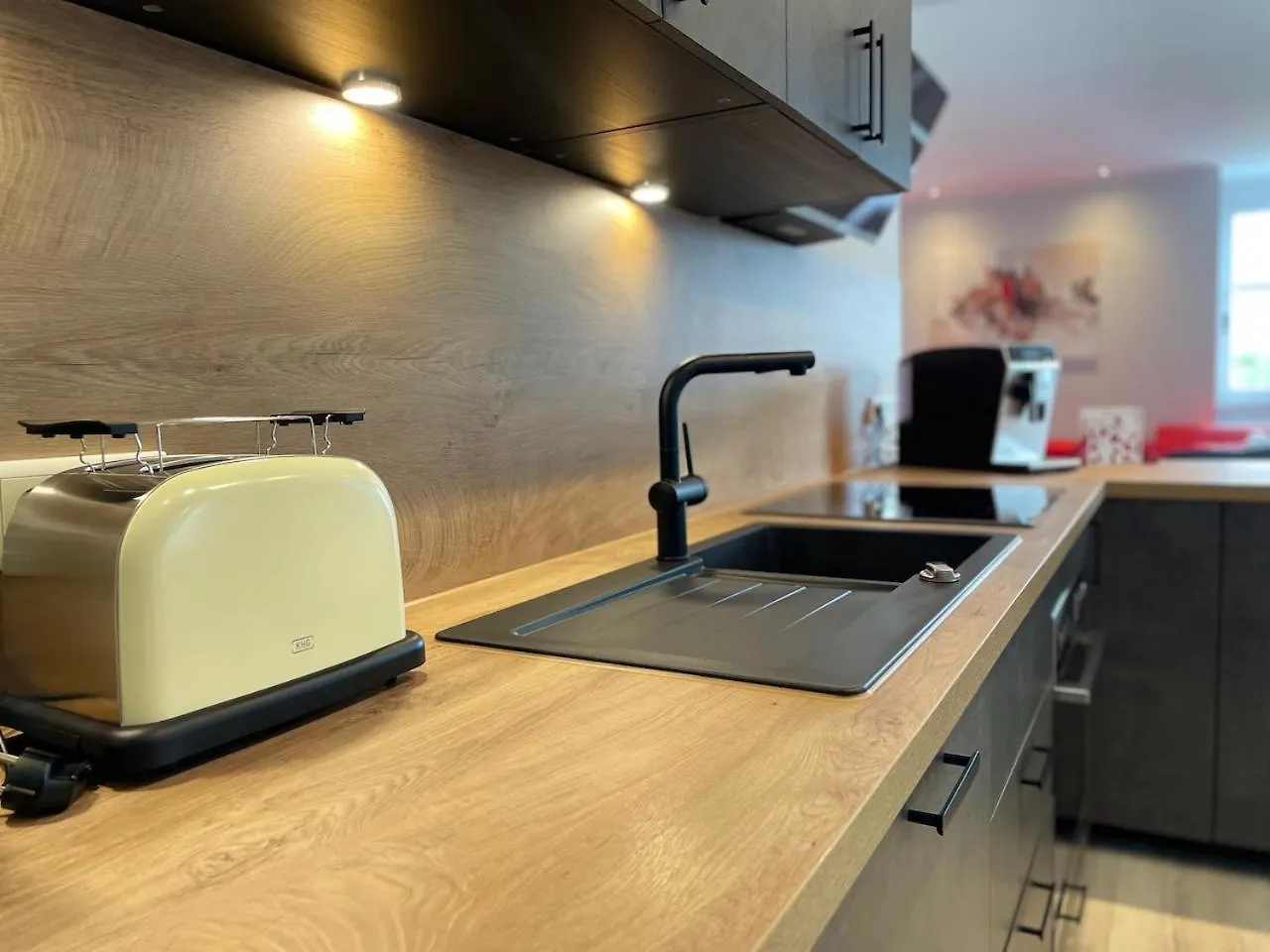 Apartman Premium Penthouse W46 Dresden - Elbnah, Hochwertig, Zentral, 3 Schlafzimmer! Németország